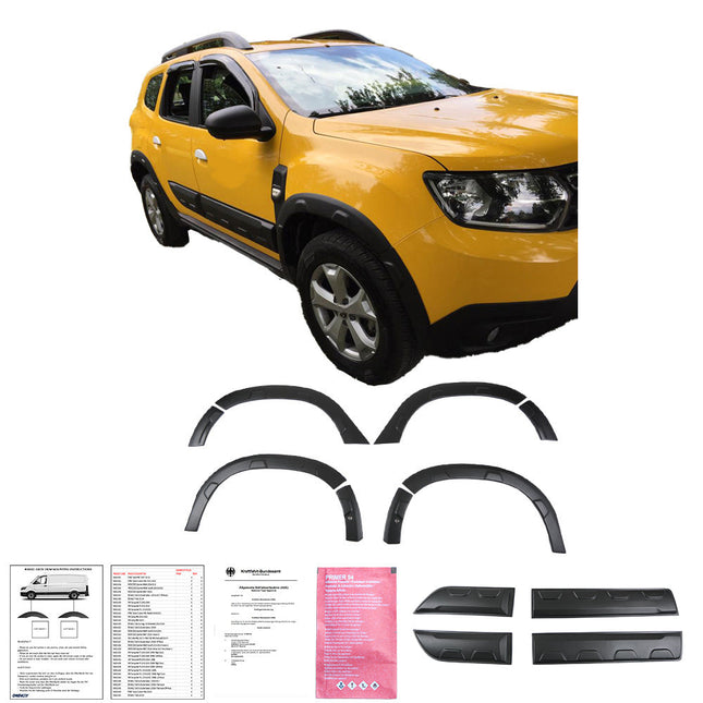 Body Kit per Dacia Duster Serie 2 2018+ con Sensori Parcheggio (Off-Road)
