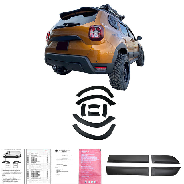 Body Kit per Dacia Duster Serie 2 2018+ (senza scritta Duster)