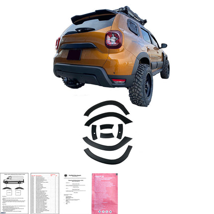 Body Kit per Dacia Duster Serie 2 2018+ con Sensori Parcheggio (senza scritta Duster)