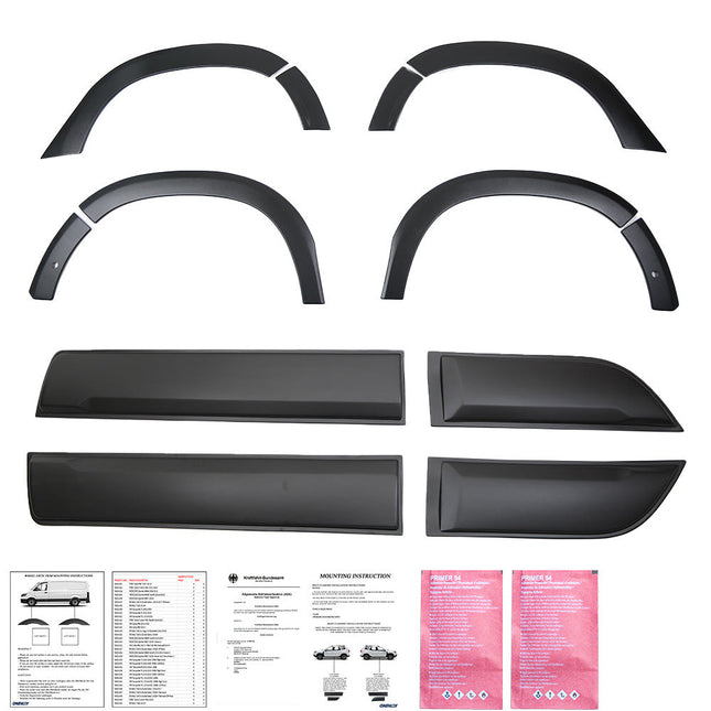 Body Kit per Dacia Duster Serie 2 2018+ con Sensori Parcheggio (senza scritta Duster)