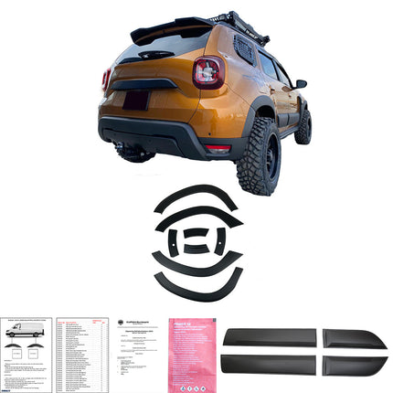 Body Kit per Dacia Duster Serie 2 2018+ con Sensori Parcheggio (senza scritta Duster)