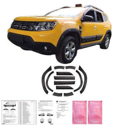 Body Kit per Dacia Duster Serie 2 2018+ con Sensori Parcheggio (Off-Road) (senza scritta Duster)