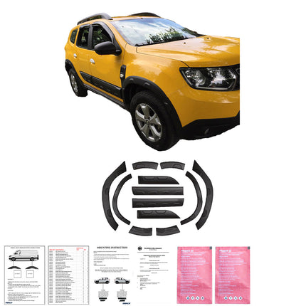 Body Kit per Dacia Duster Serie 2 2018+ con Sensori Parcheggio (Off-Road) (senza scritta Duster)