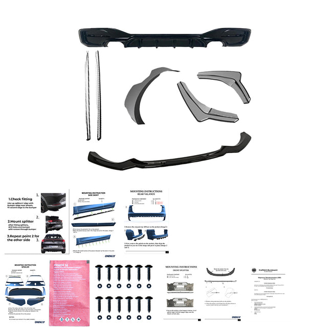 Body Kit per BMW Serie 1 F20 / F21 M-Power Facelift 2015-2019
