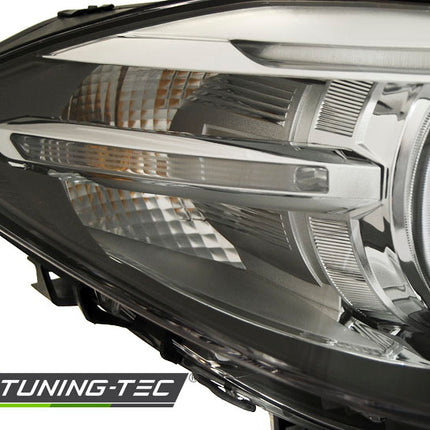BMW 5 F10 F11 2010-2013 Fari Anteriori LED Angel Eyes Xenon