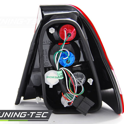 BMW Serie 3 E46 Compact 2001-2004 Fanali Posteriori rosso-bianco
