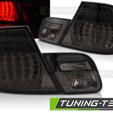 BMW Serie 3 E46 Coupe 2003-2006 Fanali Posteriori LED fumé