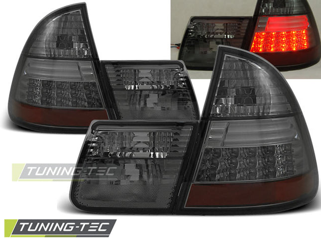 BMW Serie 3 E46 Touring 1999-2005 Fanali Posteriori LED fumé