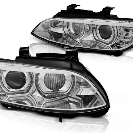 Fari LED 3D BMW Serie 3 E92 E93 Angel Eyes Xenon