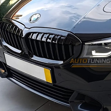 Griglia M Sport BMW Serie 3: Dettaglio Nero Lucido per Auto Unica