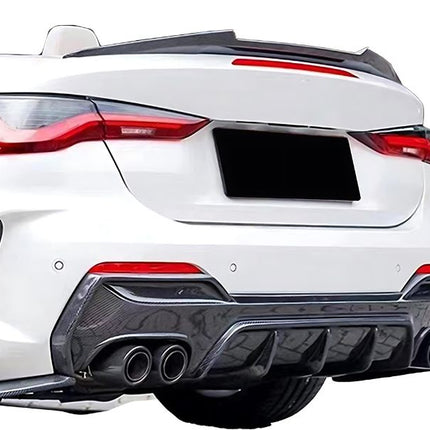 BMW Serie 4 G22 G23 2020- Spoiler Posteriore Look Carbonio