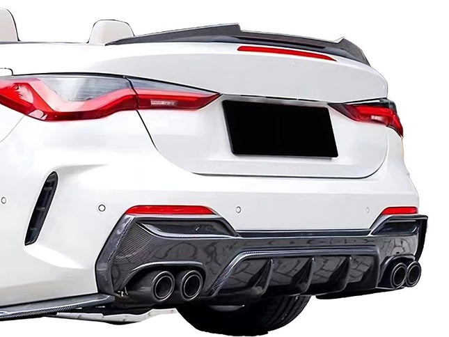 BMW Serie 4 G22 G23 2020- Spoiler Posteriore Look Carbonio