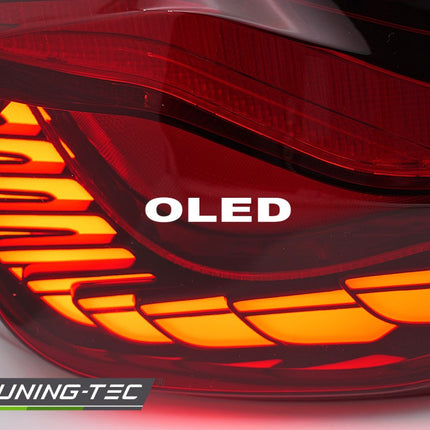 BMW Serie 5 F10 2010-2016 Fanali Posteriori OLED sequenziali rossi
