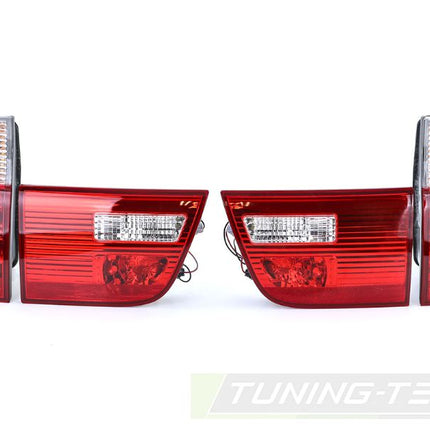 BMW X5 E53 2000-2003 Fari Fanali Posteriori Rosso Bianco