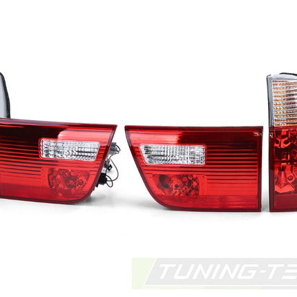 BMW X5 E53 2000-2003 Fari Fanali Posteriori Rosso Bianco