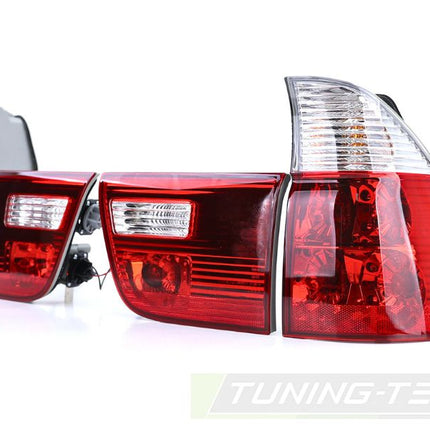 BMW X5 E53 2000-2003 Fari Fanali Posteriori Rosso Bianco
