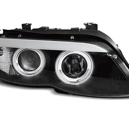 BMW X5 E53 2003-2006 Fari Anteriori Xenon Angel LED CCFL