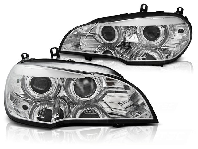 Fari Anteriori LED DRL Xenon BMW X5 E70 2007-2010