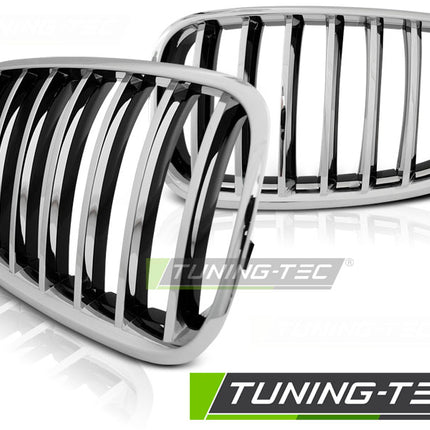 BMW X5 E70 2007-2013 Griglia Radiatore Look M-Sport Cromato