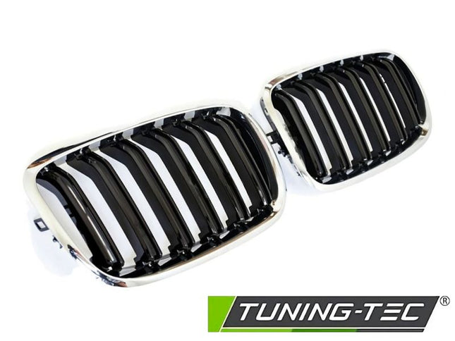 BMW X5 E70 2007-2013 Griglia Radiatore Nero Cromato M Sport