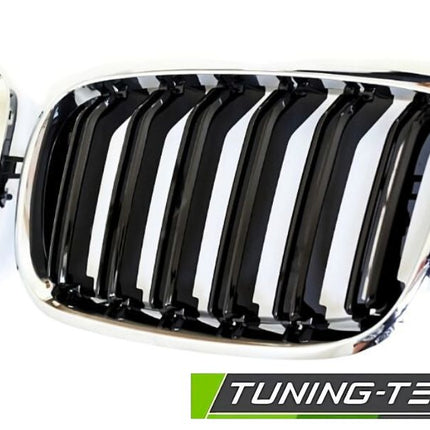 BMW X5 E70 2007-2013 Griglia Radiatore Nero Cromato M Sport