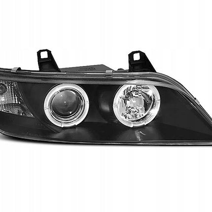 BMW Z3 E36 1995-2003 Fari Anteriori LED Angel Eyes Nero