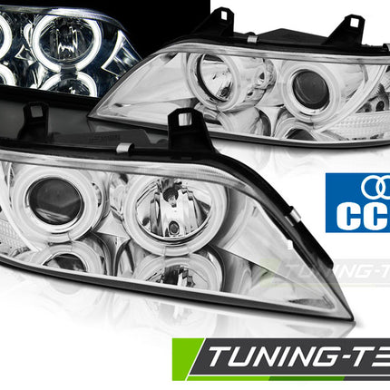 BMW Z3 E36 1995-2003 Fari Anteriori Angel Eyes CCFL LED