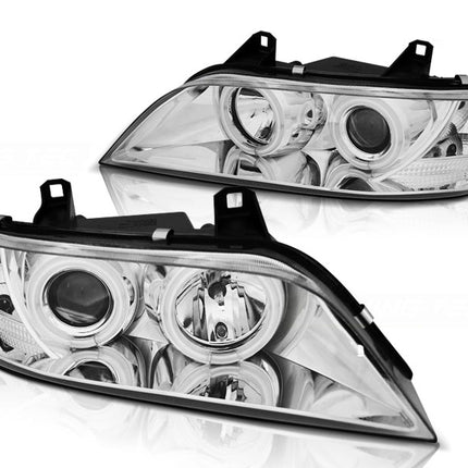 BMW Z3 E36 1995-2003 Fari Anteriori Angel Eyes CCFL LED