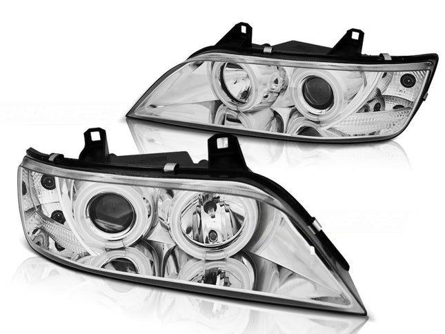 BMW Z3 E36 1995-2003 Fari Anteriori Angel Eyes CCFL LED