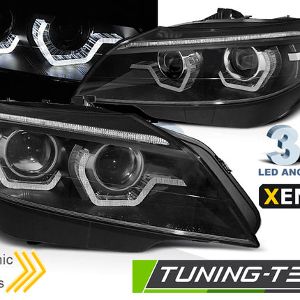 BMW Z4 E89 2009-2013 Fari Anteriori LED Angel Eyes Xenon AFS