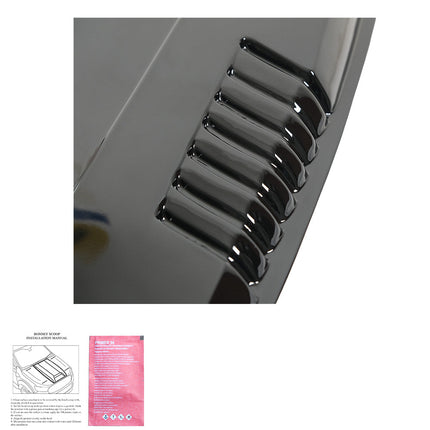 Presa d'Aria Cofano per Ford Ranger T7-T8 2015-2022 (Nero Lucido)
