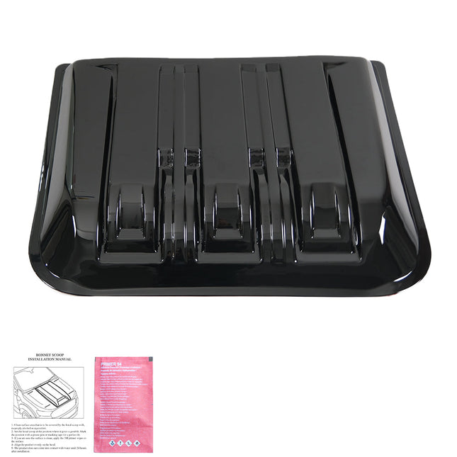 Presa d'Aria Cofano per Ford Ranger T9 2022+ (Nero Lucido)