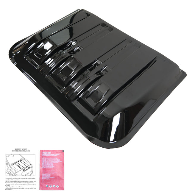 Presa d'Aria Cofano per Ford Ranger T9 2022+ (Nero Lucido)