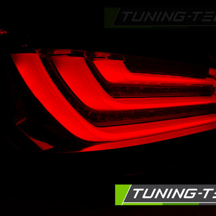 Bmw Serie 5 E60 Lci 2007-2010 Fanali Posteriori Led Bar Rosso Bianco