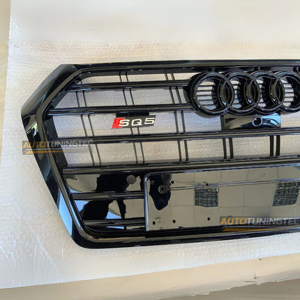 Calandra Nero Lucido Audi Q5 FY 2016-2020 Griglia Anteriore Mascherina SQ5 Look