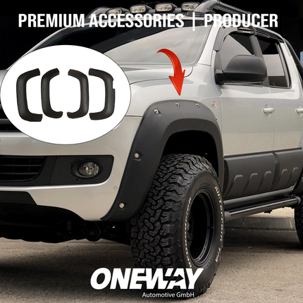 Allargamenti Parafanghi per VW Amarok MK1 Facelift 2016-2021
