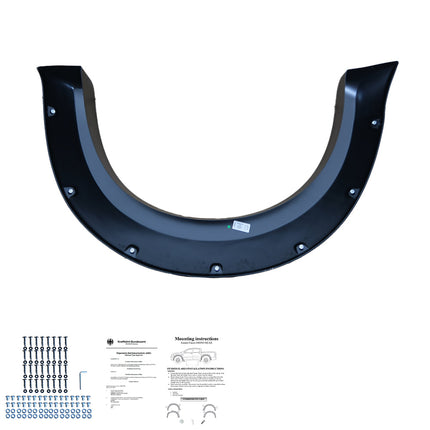 Allargamenti Parafanghi per Nissan Navara NP300 (D23) 2014-2017