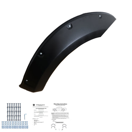 Allargamenti Parafanghi per Nissan Navara NP300 (D23) 2014-2017