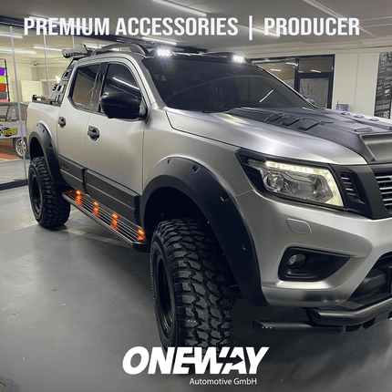 Allargamenti Parafanghi per Nissan Navara NP300 (D23) 2014-2017