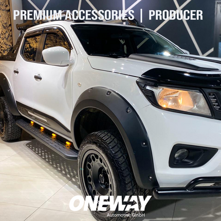 Allargamenti Parafanghi per Nissan Navara NP300 (D23) 2014-2017