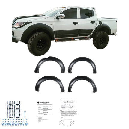 Allargamenti Parafanghi per Mitsubishi L200 Triton Serie 5 2015-2018
