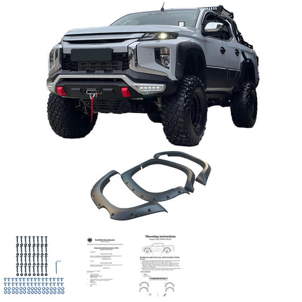 Allargamenti Parafanghi per Mitsubishi L200 Triton Serie 6 2019+