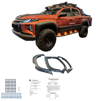 Allargamenti Parafanghi per Mitsubishi L200 Triton Serie 6 2019+