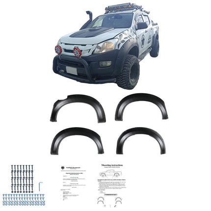 Allargamenti Parafanghi per Isuzu D-Max Serie 2 2012-2019