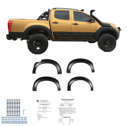 Allargamenti Parafanghi per Isuzu D-Max Serie 2 2012-2019