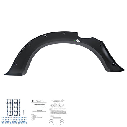 Allargamenti Parafanghi per Isuzu D-Max Serie 2 2012-2019