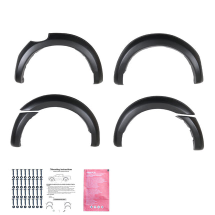 Allargamenti Parafanghi per Ford Ranger T6 / T7 / T8 2012-2022 (Adesivi)