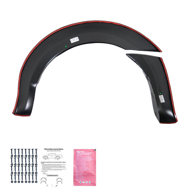 Allargamenti Parafanghi per Ford Ranger T6 / T7 / T8 2012-2022 (Adesivi)