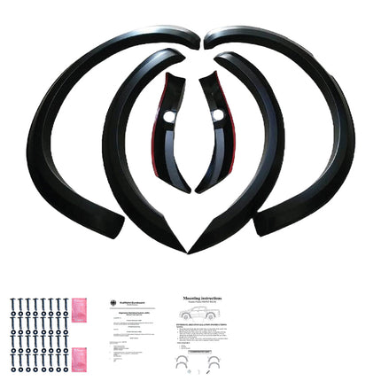 Allargamenti Parafanghi per Ford Ranger T8 2019-2022 (Slim Adesivi)