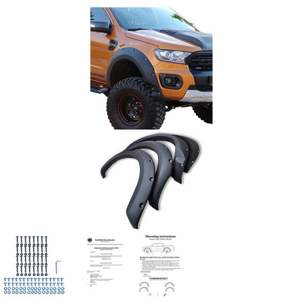 Allargamenti Parafanghi per Ford Ranger T8 2019-2022